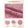 imageSHEWIN Cardigan Sweaters for Women Casual Lightweight Long Sleeve Open Front Crochet Cardigans SweaterA Pink