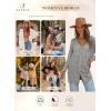 imageSHEWIN Cardigan Sweaters for Women Casual Lightweight Long Sleeve Open Front Crochet Cardigans SweaterB Gray