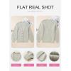 imageSHEWIN Womens Casual Long Sleeve Button Open Front Lightweight Cardigan Soft Cable Knit Sweater OutwearB Grey