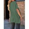 imageSHEWIN Womens Tops Casual Short Sleeve Sweater Loose Oversized Shirts Spring Tops for Women 2025B Mist Green