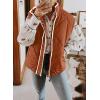 imageSHEWIN Puffer Vest Causal Sleeveless Quilted Jackets Zip Up Outerwear Vests Womens Fall Fashion 2024Chestnut Run Big  Order One Size Down