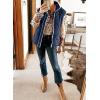 imageSHEWIN Puffer Vest Causal Sleeveless Quilted Jackets Zip Up Outerwear Vests Womens Fall Fashion 2024Navy Blue Run Big  Order One Size Down
