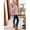 imageSHEWIN Puffer Vest Causal Sleeveless Quilted Jackets Zip Up Outerwear Vests Womens Fall Fashion 2024Rose Tan Run Big  Order One Size Down