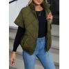 imageSHEWIN Quilted Jackets For Women 2024 Casual Lightweight Short Sleeve Zip Up Warm VestsGreen