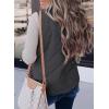 imageSHEWIN Women Puffer Vest Casual Stand Collar Sleeveless Puffer Jacket Warm Winter Reversible Zip Up Outerwear with PocketsDark Grey