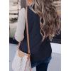 imageSHEWIN Women Puffer Vest Casual Stand Collar Sleeveless Puffer Jacket Warm Winter Reversible Zip Up Outerwear with PocketsNavy Blue