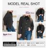 imageSHEWIN Womens Shacket Casual Long Sleeve Button Down Shirts Loose Boyfriend Shirt Jackets TopsB Black