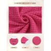 imageSHEWIN Womens Waffle Knit Button Down Shirts Casual Long Sleeve Shacket Jacket Boyfriend Tops Blouses Loose FitA Hot Pink