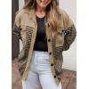 imageSHEWIN Shackets for Women 2024 Casual Long Sleeve Tops Button Down Plaid Fall JacketsA1tan