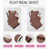imageSHEWIN Womens 2 Piece Lounge Sets Casual Short Sleeve Pullover Tops Matching Wide Leg Pants Tracksuit SetB Khaki