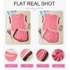 imageSHEWIN Womens Two Piece Lounge Sets Casual Short Sleeve Pullover Tops Matching Shorts Loungewear Tracksuit SetB Pink