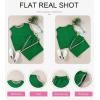 imageSHEWIN Womens 2 Piece Lounge Sets Casual Cap Sleeve Pullover Tops and Drawstring Wide Leg Pants Tracksuit SetsGreen