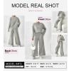 imageSHEWIN Womens 2 Piece Outfits Sweatsuit Casual Long Sleeve Pullover Tops and Drawstring Wide Leg Pants Lounge SetsB Grey