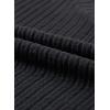 imageSHEWIN Womens Pajama Sets Long Sleeve 2 Piece Lounge Sets Ribbed Knit Sweater SleepwearB Black