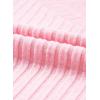 imageSHEWIN Womens Pajama Sets Long Sleeve 2 Piece Lounge Sets Ribbed Knit Sweater SleepwearB Hot Pink