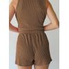 imageSHEWIN Womens Summer 2 Piece Outfits Shorts Sets Matching Set Loungewear 2025Chestnut