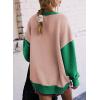 imageSHEWIN Womens Sweatshirt Casual Long Sleeve Crewneck Pullover Sweatshirts Fall Fashion Clothes 2024Apricot Pink