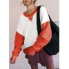 imageSHEWIN Womens Sweatshirt Casual Long Sleeve Crewneck Pullover Sweatshirts Fall Fashion Clothes 2024White