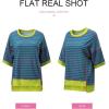 imageSHEWIN Womens Tops Casual Short Sleeve Sweatshirt Striped Shirt Crewneck Pullover T Shirts Loose BlousesPurple Stripe