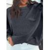 imageSHEWIN Oversized Sweatshirts for Women Loose Fit Casual Crewneck Sweatshirts Long Sleeve Pullover TopsB Dark Grey