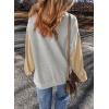 imageSHEWIN Sweatshirt for Women Casual Long Sleeve Crewneck Lightweight Pullover Tops Loose SweatshirtsLight Grey