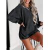 imageSHEWIN Women Casual Oversized Long Sleeve Crewneck Sweatshirts Pullover Tops SXXLBlack