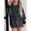 imageSHEWIN Women Casual Oversized Long Sleeve Crewneck Sweatshirts Pullover Tops SXXLBlack