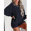 imageSHEWIN Women Casual Oversized Long Sleeve Crewneck Sweatshirts Pullover Tops SXXLNavyblue