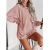 imageSHEWIN Women Casual Oversized Long Sleeve Crewneck Sweatshirts Pullover Tops SXXLPink