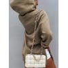 imageSHEWIN Womens Oversized Casual Pullover Long Sleeve Split Hem Drawstring Hoodies Dress With Kangaroo PocketE Brown