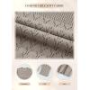 imageSHEWIN Sweaters for Women Casual Crew Neck Long Sleeve Crochet Pullover Tops SweaterSmoke Gray