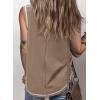 imageSHEWIN Tank Tops for Women 2025 Causal Sleeveless V Neck T Shirts Womens Summer TopsA1light French Beige