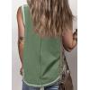 imageSHEWIN Tank Tops for Women 2025 Causal Sleeveless V Neck T Shirts Womens Summer TopsA1mist Green