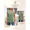 imageSHEWIN Tank Tops for Women 2025 Causal Sleeveless V Neck T Shirts Womens Summer TopsA1mist Green