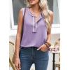 imageSHEWIN Tank Tops for Women 2025 Causal Sleeveless V Neck T Shirts Womens Summer TopsA1orchid Petal