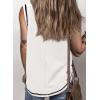 imageSHEWIN Tank Tops for Women 2025 Causal Sleeveless V Neck T Shirts Womens Summer TopsA1white