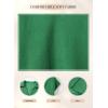imageSHEWIN Womens Polo Shirts Casual Collared Short Sleeve Shirt Loose V Neck Tunic TopsB Dark Green