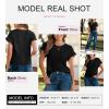 imageSHEWIN Womens Summer Tops Crewneck Short Sleeve T Shirts Casual Textured Work Shirt Loose BlousesBlack