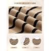imageSHEWIN Womens Sweater Vest Casual Crew Neck Cap Short Sleeve Striped Knit Lightweight Pullover Sweaters T Shirt TopsB Khaki Stripe