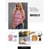 imageBiucly Womens Short Sleeve Crewneck Shirts Loose Casual Tee TShirtA Pink