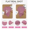 imageBiucly Womens Short Sleeve Crewneck Shirts Loose Casual Tee TShirtC Pink