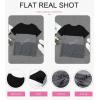 imageBiucly Womens Short Sleeve Crewneck Shirts Loose Casual Tee TShirtI Black