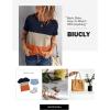 imageBiucly Womens Short Sleeve Crewneck Shirts Loose Casual Tee TShirtI Orange
