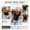 imageSHEWIN Womens Tops Casual Short Sleeve Shirts Crewneck Tshirts Shirts Spring Tops for Women 2025Ablack