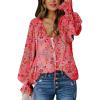 C Z Flower Red