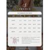 imageSHEWIN Womens Casual Boho Floral Print V Neck Long Sleeve Loose Blouses Shirts Tops2 New Floral Apricot