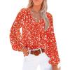 2 Alicia Floral Red