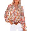 2 New Floral Orange
