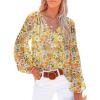 2 New Floral Yellow