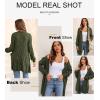 imageSHEWIN Women Open Front Side Slit 2024 Long Sleeve Oversized Cardigan Sweaters Knit Coats with PockrtsGreen
